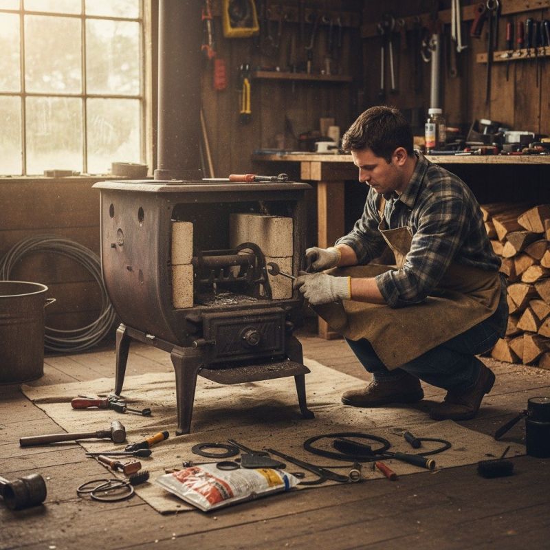 Wood Burning Stove Repair