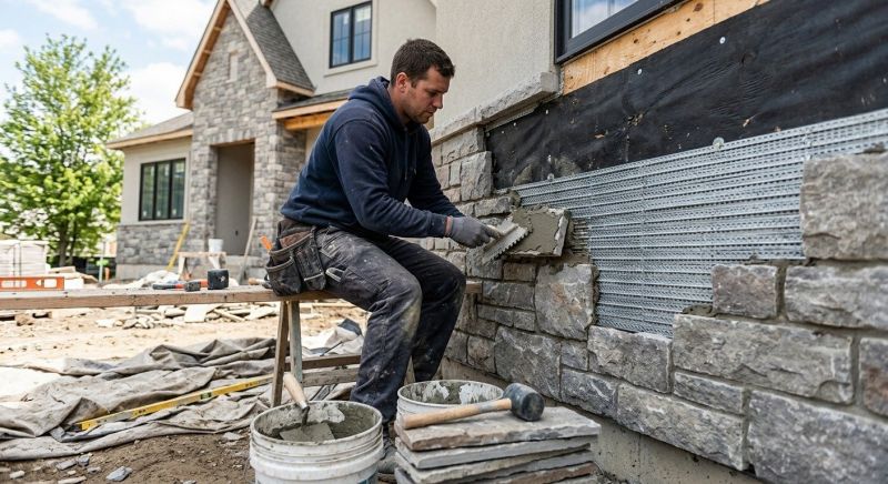 Stone Veneer Installation in Medina, OH